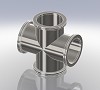 Cross Equal 4-Way ISO-K