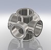 Cross Equal 6-Way ISO-K