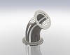 Elbow KF 45°
