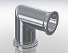 Elbow KF 90° Alu